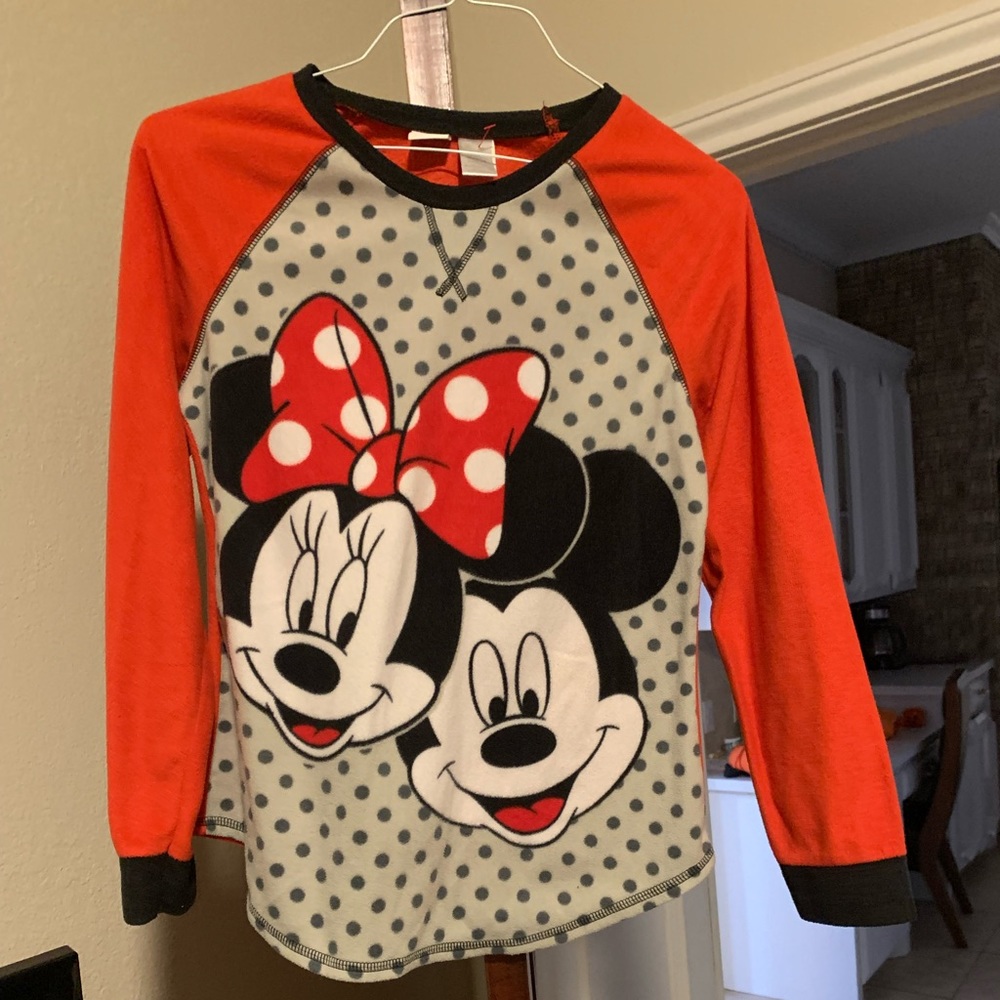 Disney Mickey & Minnie Mouse Sleep Shirt Size Medium (8-10)